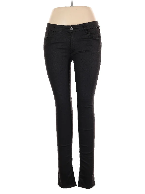 Jeans Hoodie with Drawstrings