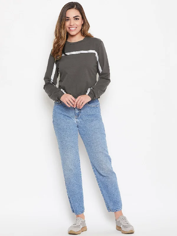 JUMP USA Women Solid Sweatshirt Sweatshirt Hoodie Collection