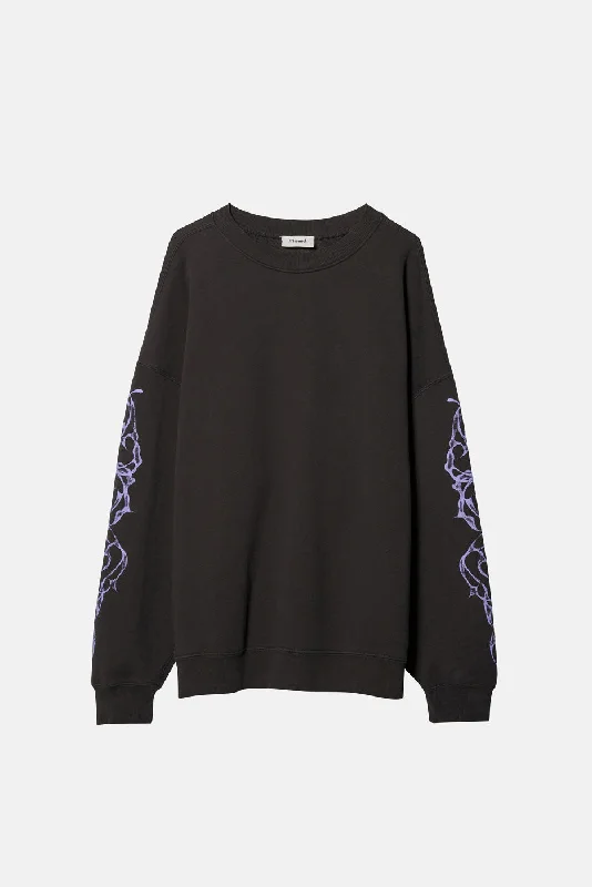 LINE WORK CREWNECK Lightweight Zip Hoodie