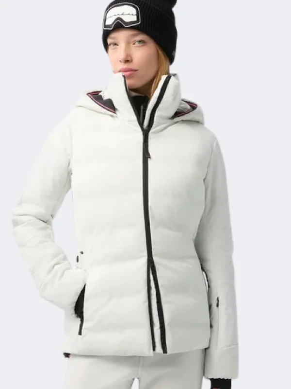 Bogner Cadja Women Skiing Jacket White Women's budget jackets