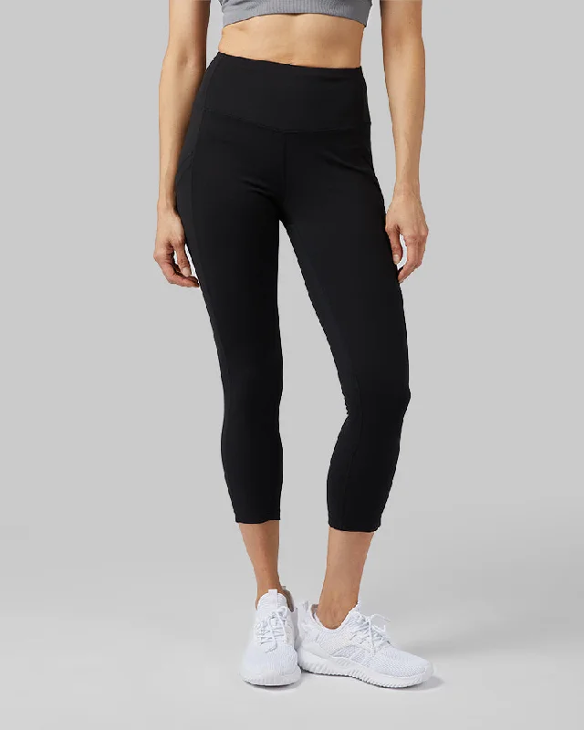 WOMEN'S HIGH-WAIST ACTIVE 7/8 LEGGING Lightweight Hoodie Sweatshirt
