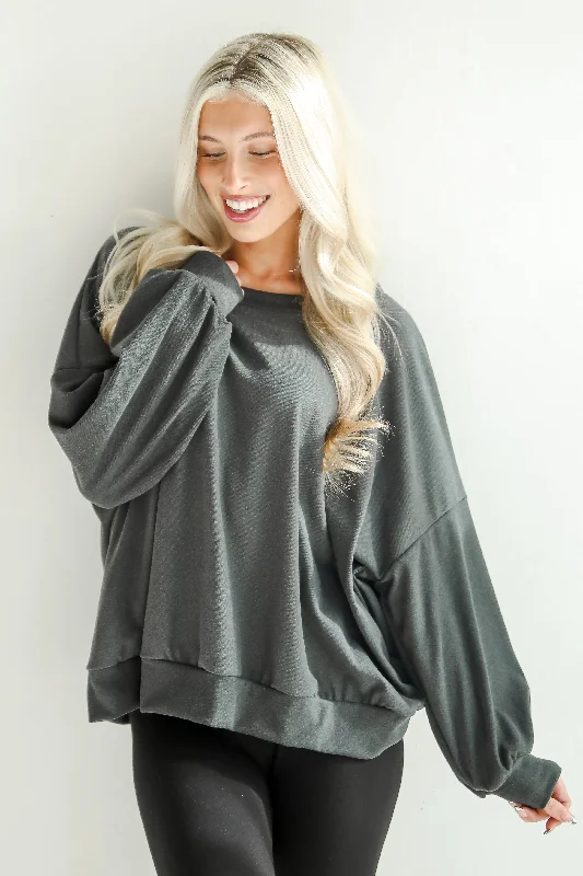 Leisure Essential Oversized Pullover Hoodies & Sweatshirts Combo