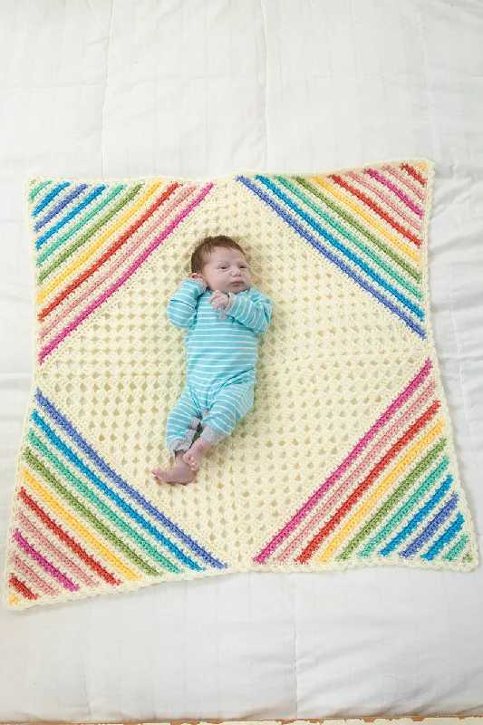 Granny Baby Blanket Pattern (Crochet) - Version 1