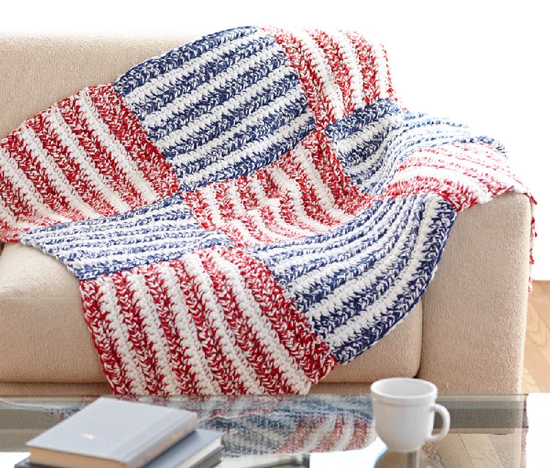 USA Afghan Pattern (Crochet) - Version 1