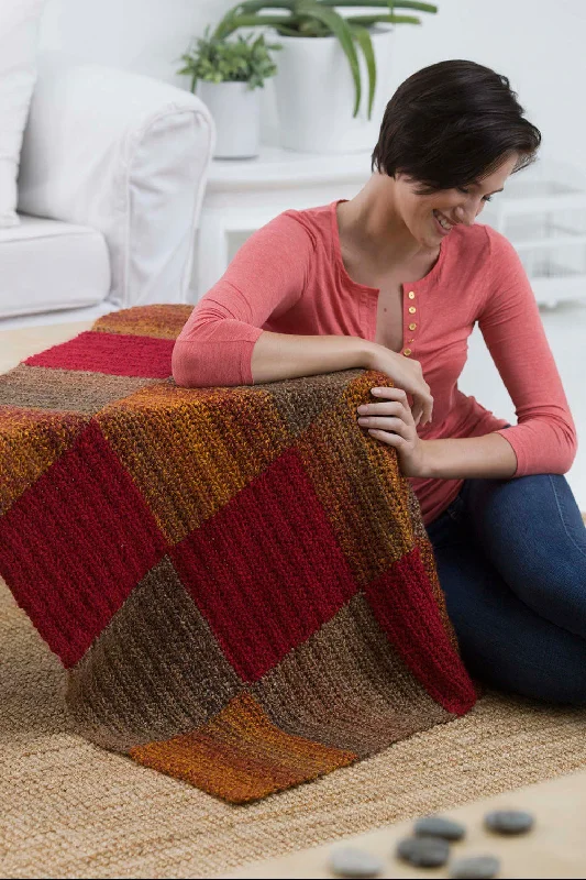 Square Deal Throw Pattern (Crochet) - Version 1
