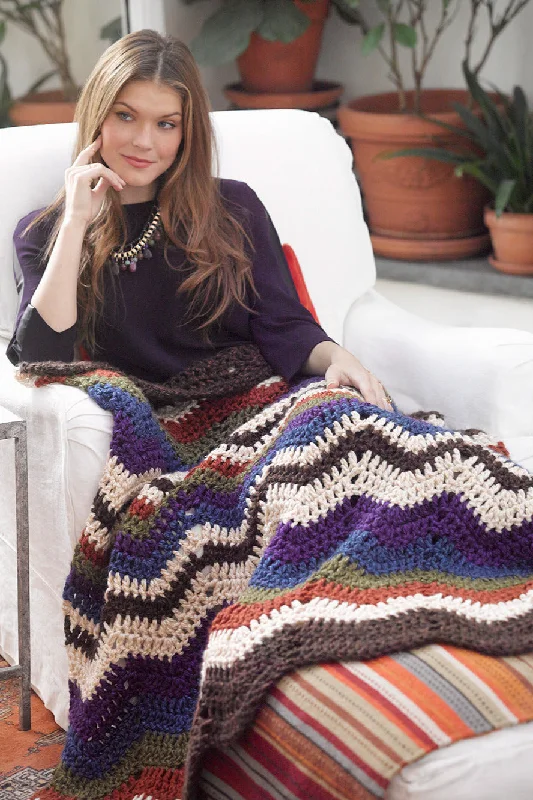 Ripple Afghan Pattern (Crochet) - Version 3