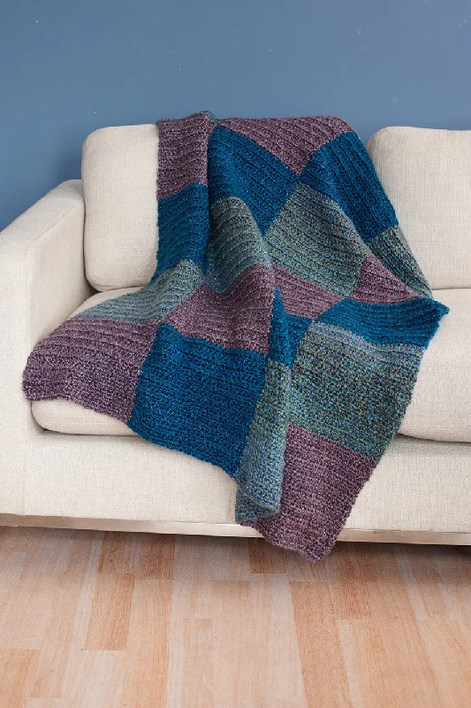 Square Deal Throw Pattern (Crochet) - Version 2