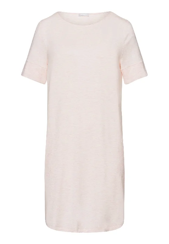 Natural Elegance Short Sleeve Nightdress 90cm | Rose Melange 74949-2899 Nordstrom pajama sets