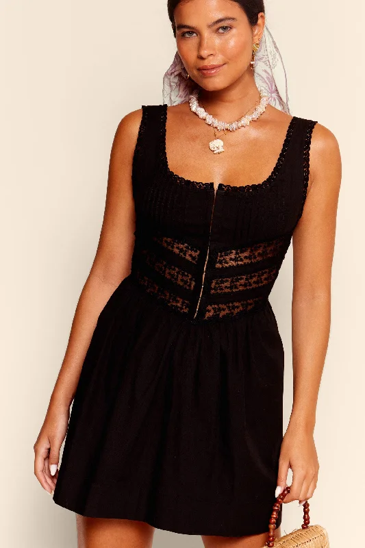 Bonita - Black Best mini dresses for plus size