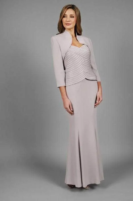 Alexander by Daymor 707003 - Sweetheart Neckline Gown with Bolero Lightweight party dresses for summer Alexander by Daymor 707003 - Sweetheart Neckline Gown with Bolero Lightweight party dresses for summer