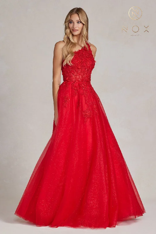 Asymmetric Floral Bodice A-Line Dress By Nox Anabel -T1143 Best floral dresses for hourglass body shape Asymmetric Floral Bodice A-Line Dress By Nox Anabel -T1143 Best floral dresses for hourglass body shape