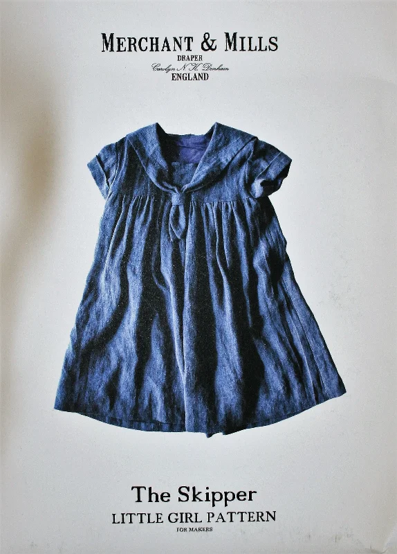 The Skipper Dress Little Girl Pattern - Merchant and Mills Summer floral dresses