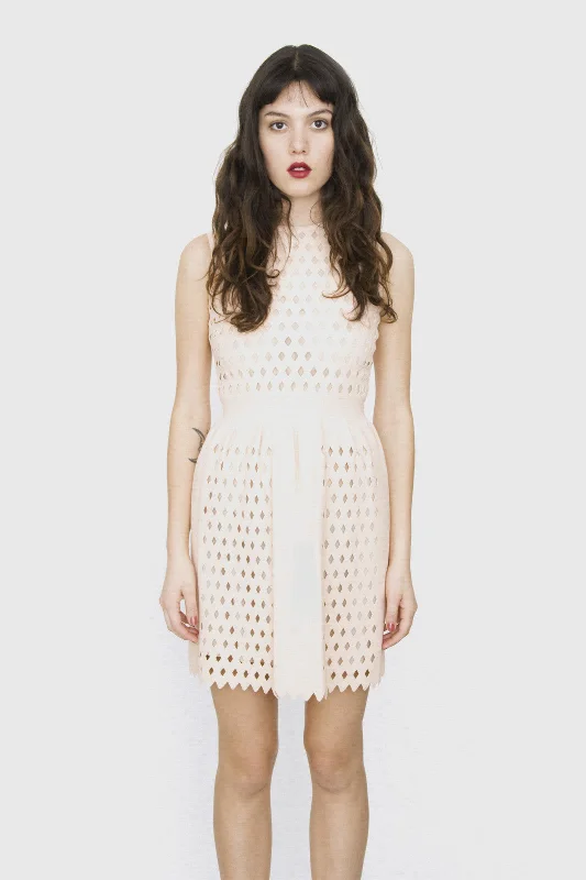 PINK CUT OUT DRESS Neutral tone unclassified dresses