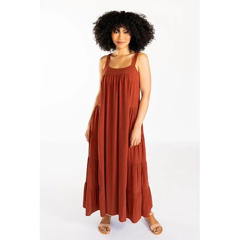 Chalk and Notch Marcel Dress & Tank Top Paper Pattern Easygoing Tank Dress