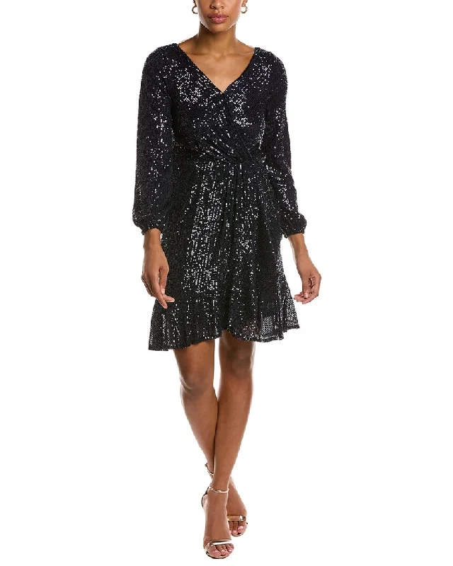 Nanette by Nanette Lepore Sequin Mini Dress Retro Mini Skirt