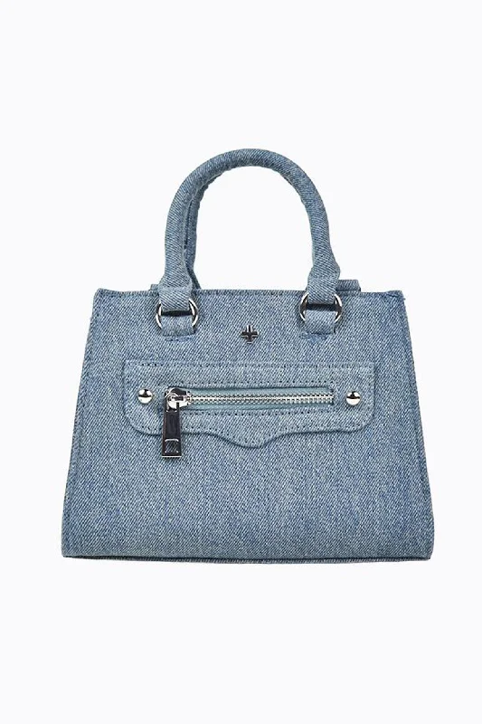 Peta And Jain Jaden Handbag Denim Denim Skirt Set